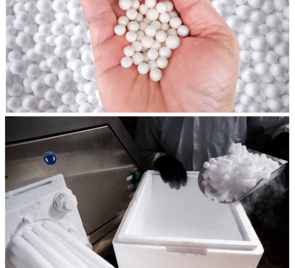 Why ice cubes put inside a thermacol box does not melt&nbsp;fast❓